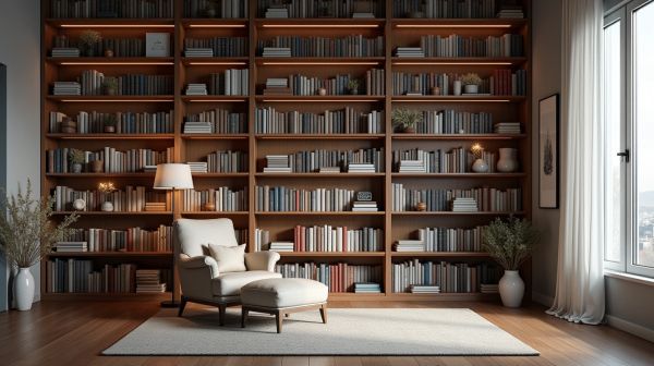 Bénéficiez d'une bibliothèque avec prix flexible pour votre espace