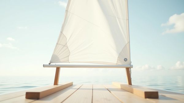 Fixer une voile d'ombrage sans mât avec des supports astucieux